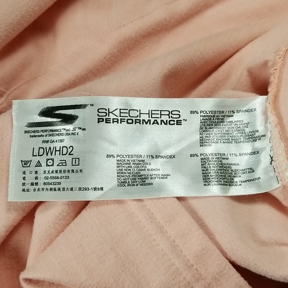 Skechers Women's Top Size L 1/4 Zip Turtle Neck Fleece Lined Performance - Picture 8 of 8